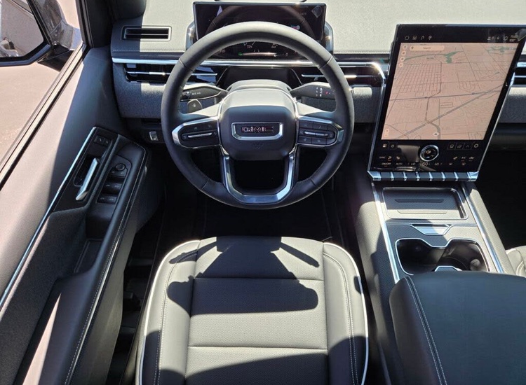 🚗 2026 GMC Sierra EV Elevation – Ocean Blue, All-Electric AWD Pickup - Image 8